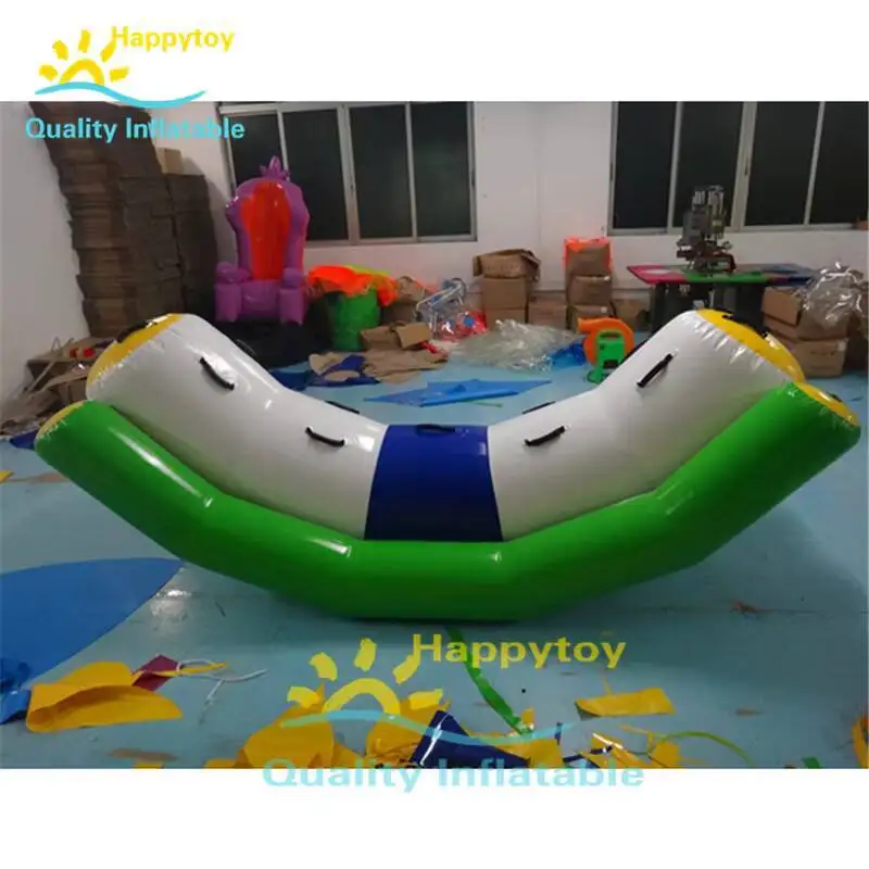 

Poo Sea ПВХ брезент надувной плавающий водный качели для аквапарка