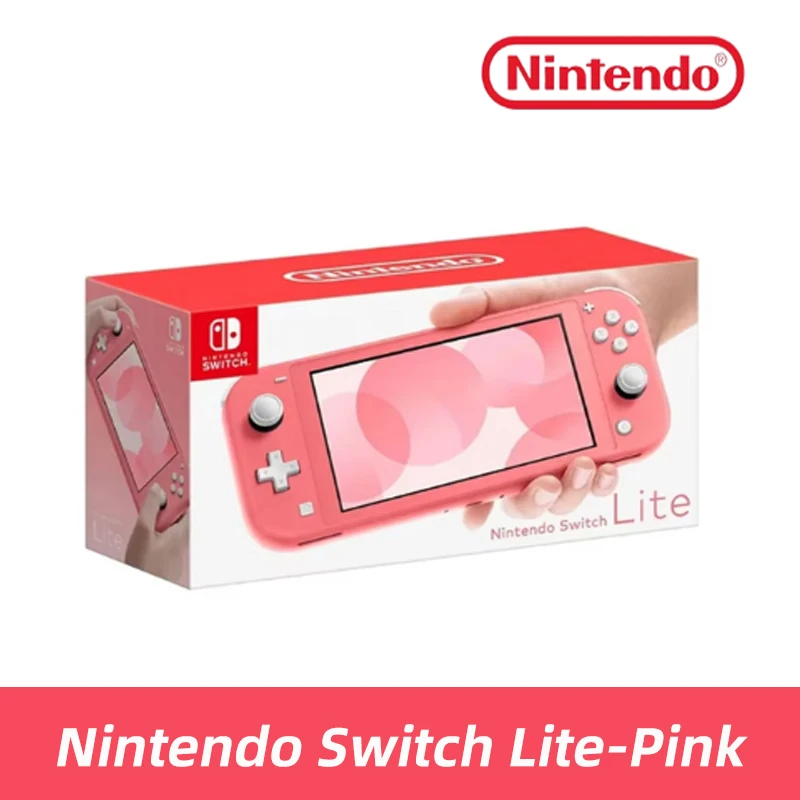 EU verzending Nintendo Switch Lite Nintendo Switch draagbare gameconsole 32GB interne opslag 5,5 inch LCD touchscreen Bluetooth 4.1 Koraal - afbeelding 1
