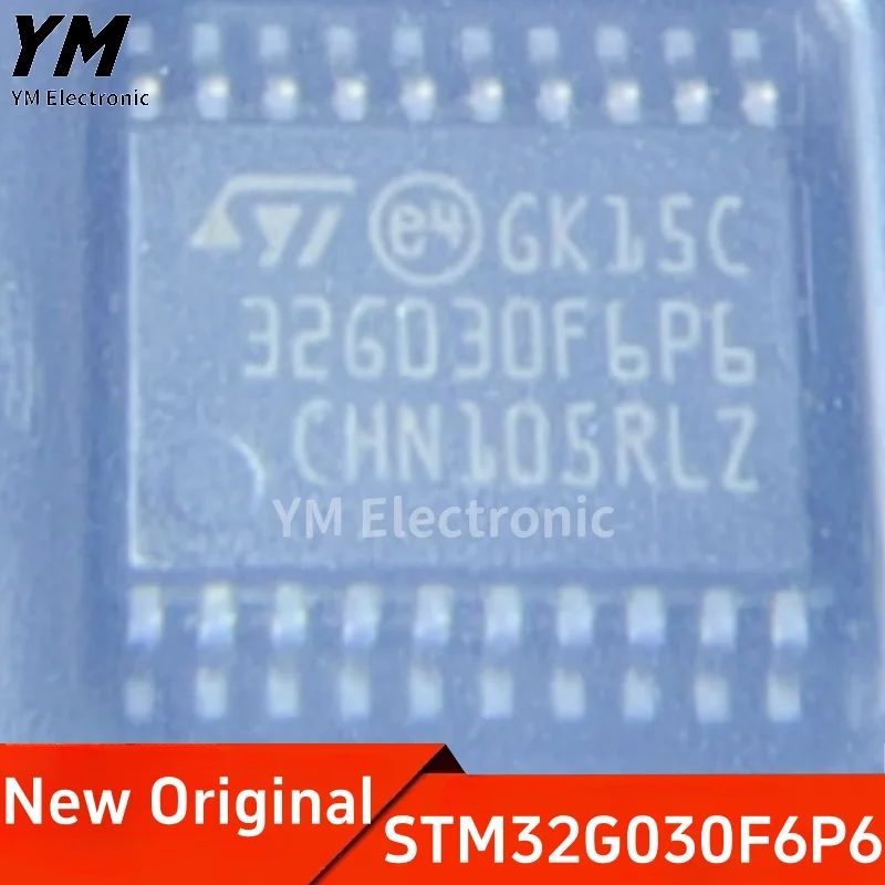 New Original STM32G030F6P6 TSSOP-20 ARM Cortex-M0+ 32-bit microcontroller MCU