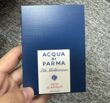 Acqua di Parma Blu Mediterraneo - Fico di Amalfi Eau de Toilette, 1.5ml with card backing. Original Perfume for Women/Men