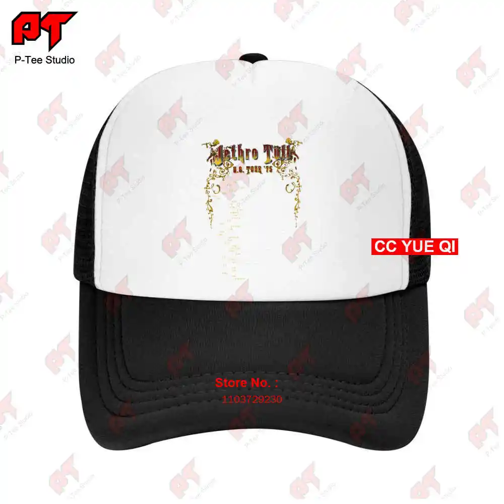 Jethro Tull Tour 75 Baseball Caps Truck Cap T66E