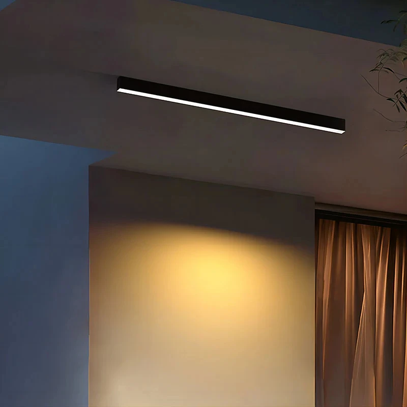Aluminum Led Linear Light Surface Mounted LED Ceiling Lighting High CRI Spotlight Indoor Lighting Rectangle LED Line Lights