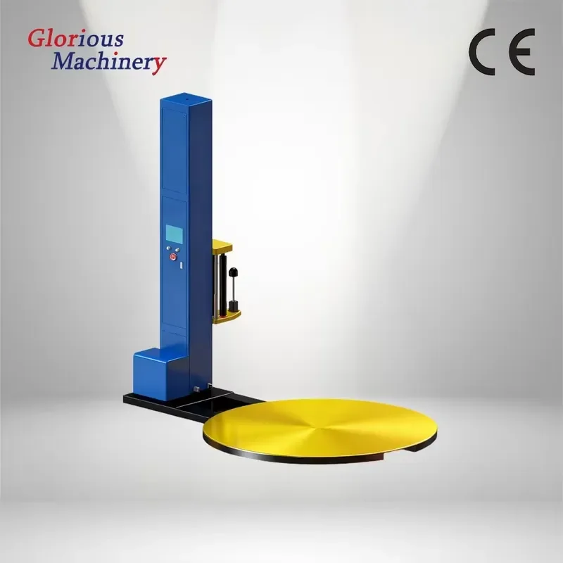 Advanced Stretch Plastic Film Rotary Pallets Package Machine With Ce Certificate