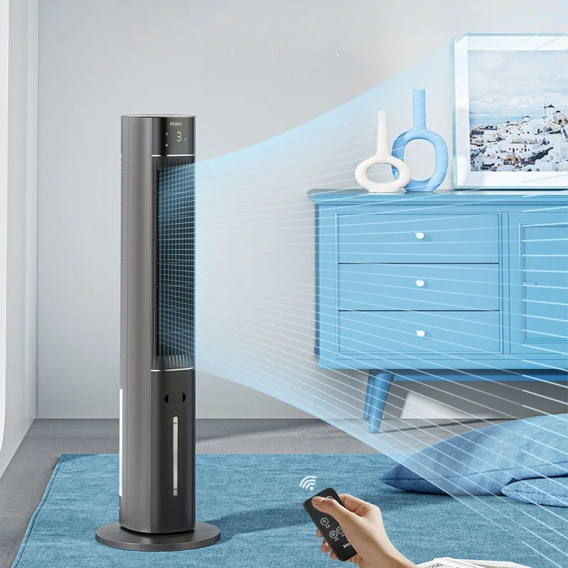 

Охлаждающий башенный вентилятор Воздухоохладитель для бытовой спальни Вертикальный электрический вентилятор с одним охлаждением Вентилятор водяного охлаждения