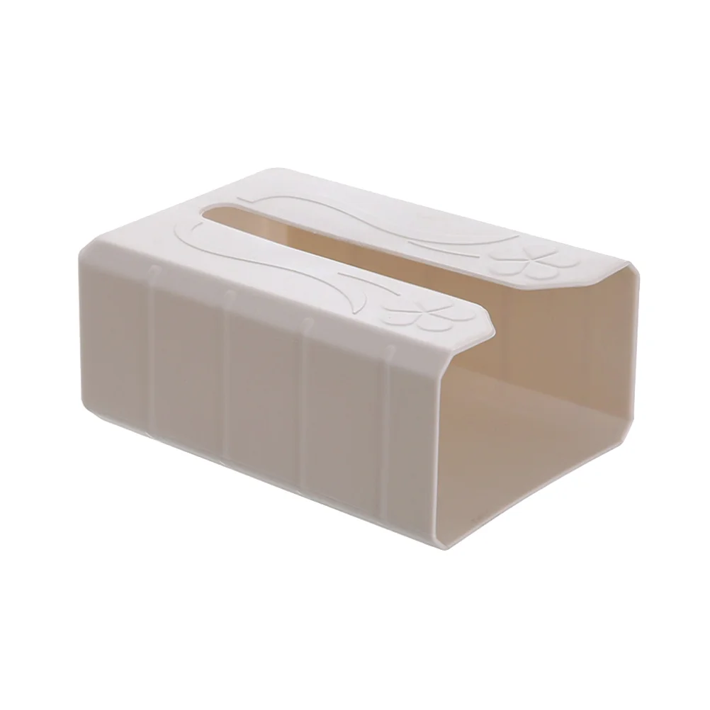 Creative Tissue Box Paper Holder Cover No Trace Easy to Take Out Container Storage