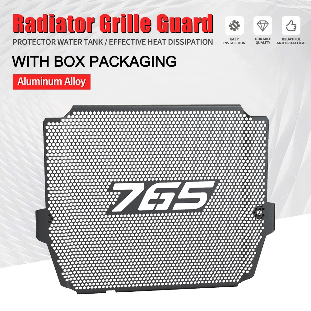 

For Street Triple 765 765RS 765R Moto2 Edition 2023-2024 Motorcycle Radiator Grill Guard Protection Cover Cooler Protector Cover