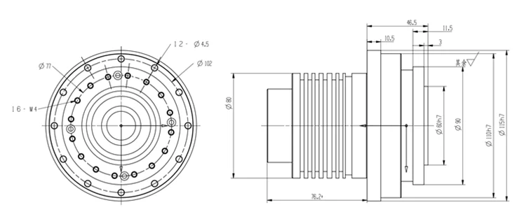 Can Communication Joint Servo Robot Servo Motor Integrated Servo High Torque Output Motor