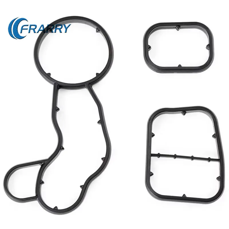 

New Engine Oil Cooler Gasket Seal Set 11428591462 11428591460 For BMW X3 F25 X4 F26 F10 F32 F20 LCI F23 F30 F31 Replacement Part