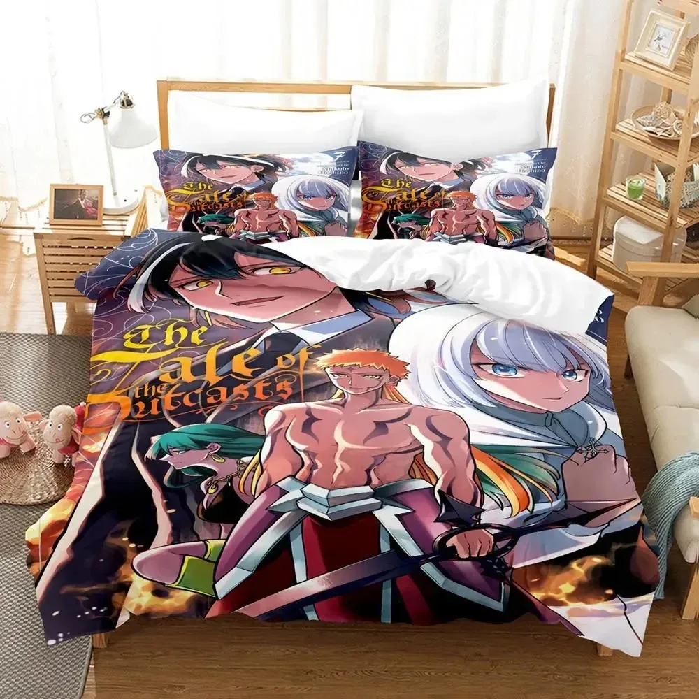 Anime The tale of outcasts Bedding Set Boys Girls Twin Queen Size Duvet Cover Pillowcase Bed Kids Adult Home Textileextile