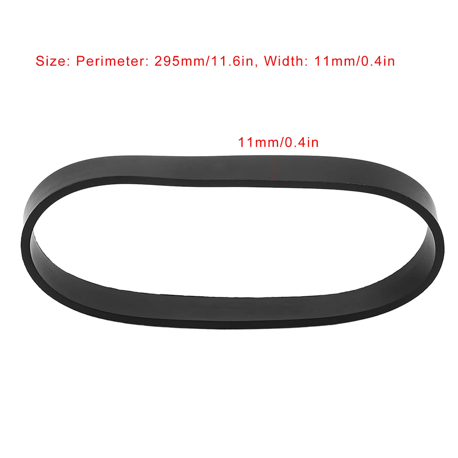 حزام مكنسة كهربائية جزء حزام مكنسة كهربائية مطاطية أحزمة ملحق 1606428 لاستبدال حزام المكنسة الكهربائية Bissell ProHeat 2X