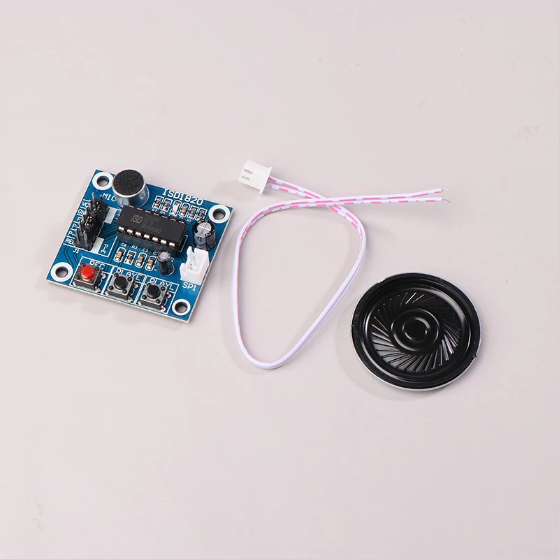 1Pc ISD1820 Voice Recording Recorder Module The Voice Board Telediphone Board With Mic Sound Audio Loudspeaker