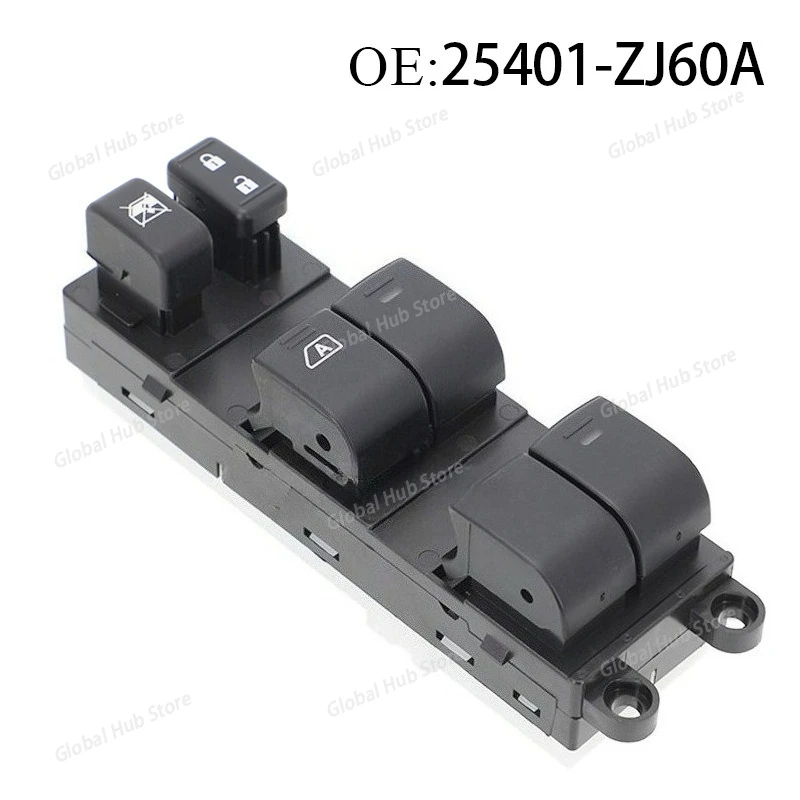 

25401-ZJ60A Подходит для 07-12 ДЛЯ Nissan для Teana, автомобильный переключатель стеклоподъемника 25401-ZT50B