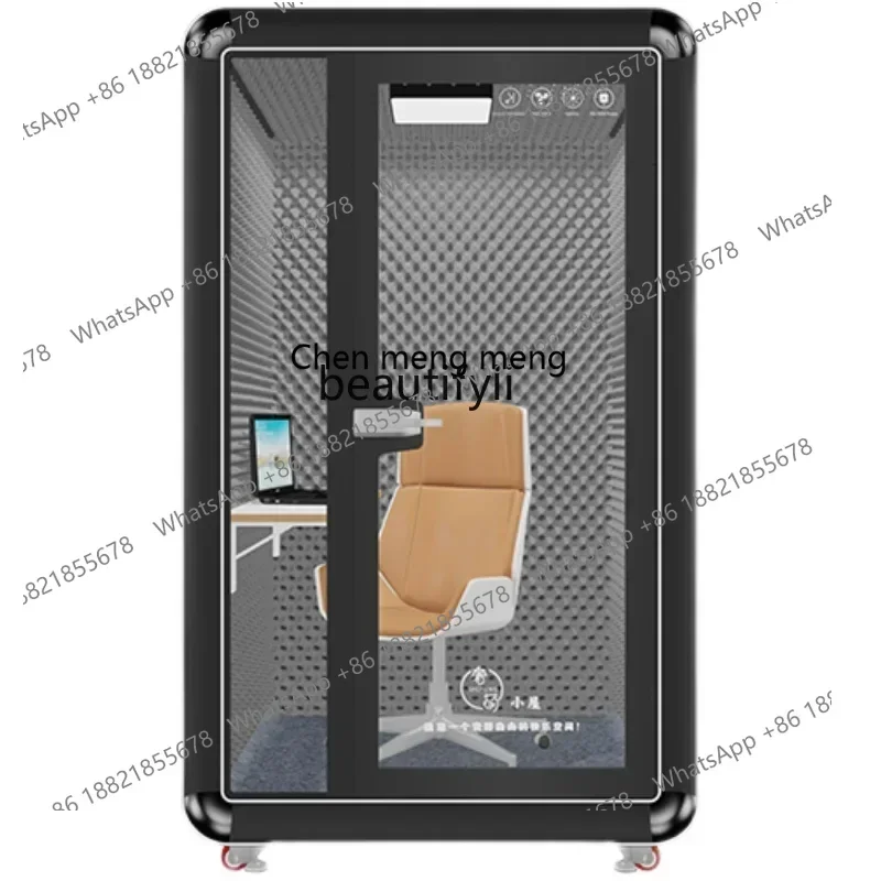 

B178 Recording Studio Soundproof Room Movable Removable Piano Room Telephone Booth Karaoke Soundproof Cabin Mute Warehouse