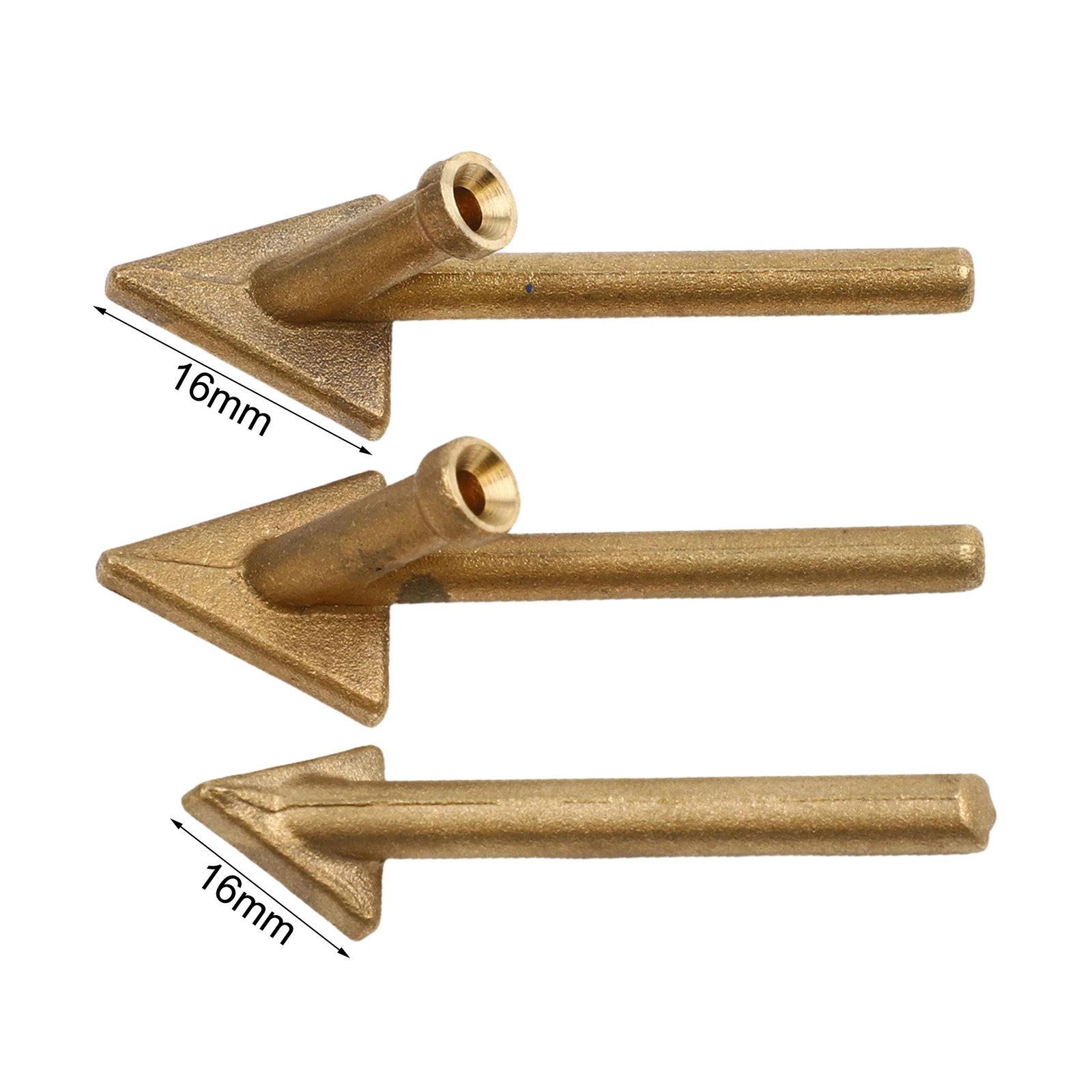 Maximize Welding Performance with our 3PCS Replacement Tips for 80 Watt Iron Plastic Welding TPO TEO PP Auto Bumper