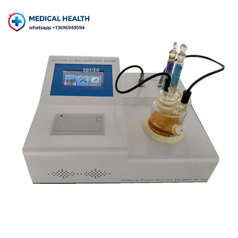Karl Fischer Titrator Moisture  for Petroleum Products - Accurate Water Content Determination Lab Equipment