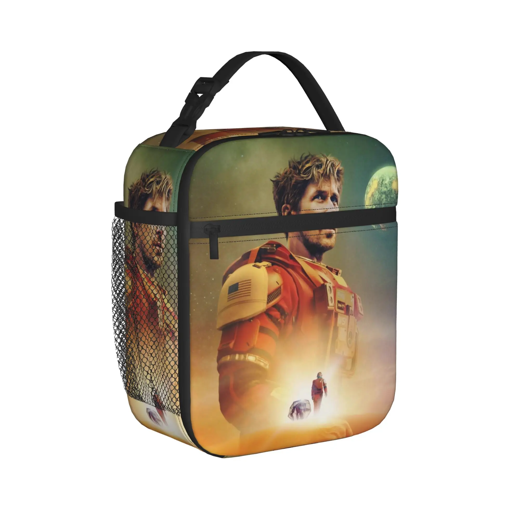 Project Hail Mary Insulated Lunch Bags Cooler Bag Reusable,Lunch Container Ryan Gosling High Capacity Tote Lunch Box Bento Pouch