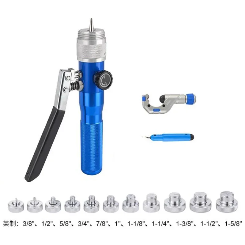 Set up the hydraulic pipe expander for manual cup expansion tool CT-300ALHVAC refrigeration and maintenance