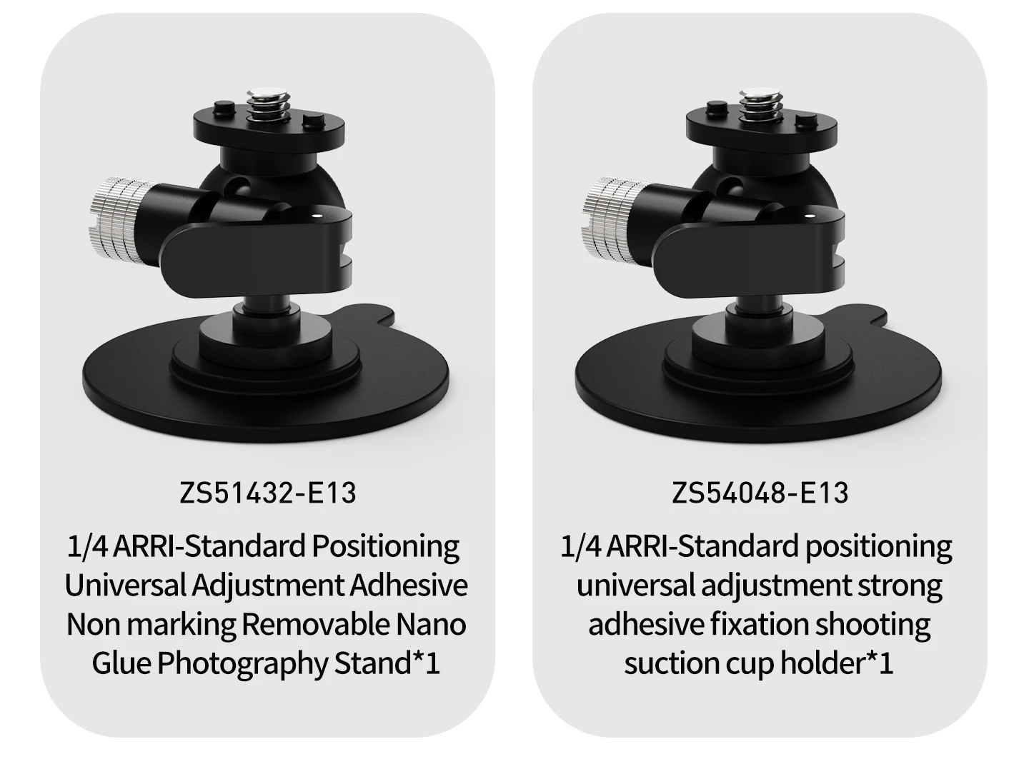 Verstellbare Kugelkopf-Kamerahalterung mit Klebe- und Saugnapfbefestigung für Motorrad und Auto, geeignet für Insta360 GO Ultra X5 X6 Ace Pro2 mit Magnetfuß – Detail 36