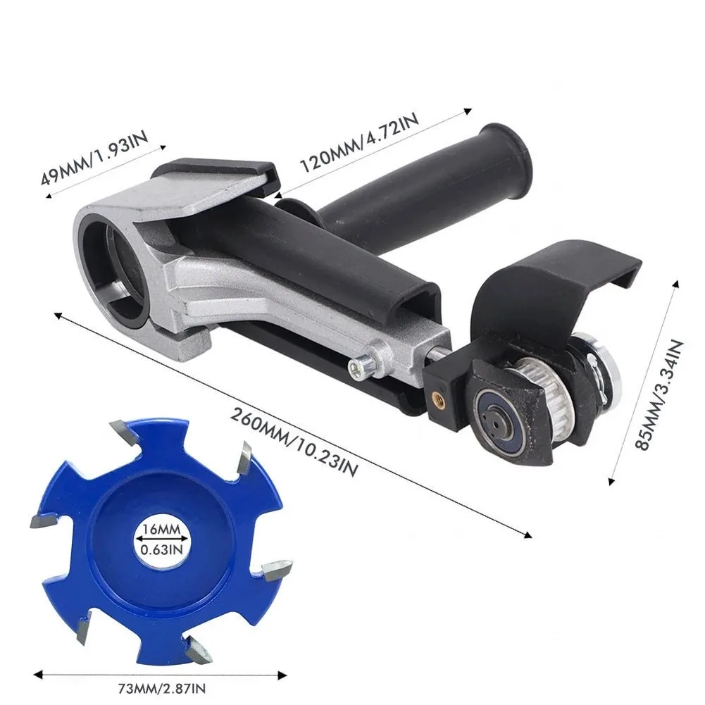 Metal Adapter to Fit 115mm and 125mm Angle Grinders Thread Conversion Kit Compact 26x17x9cm Grinding Accessory