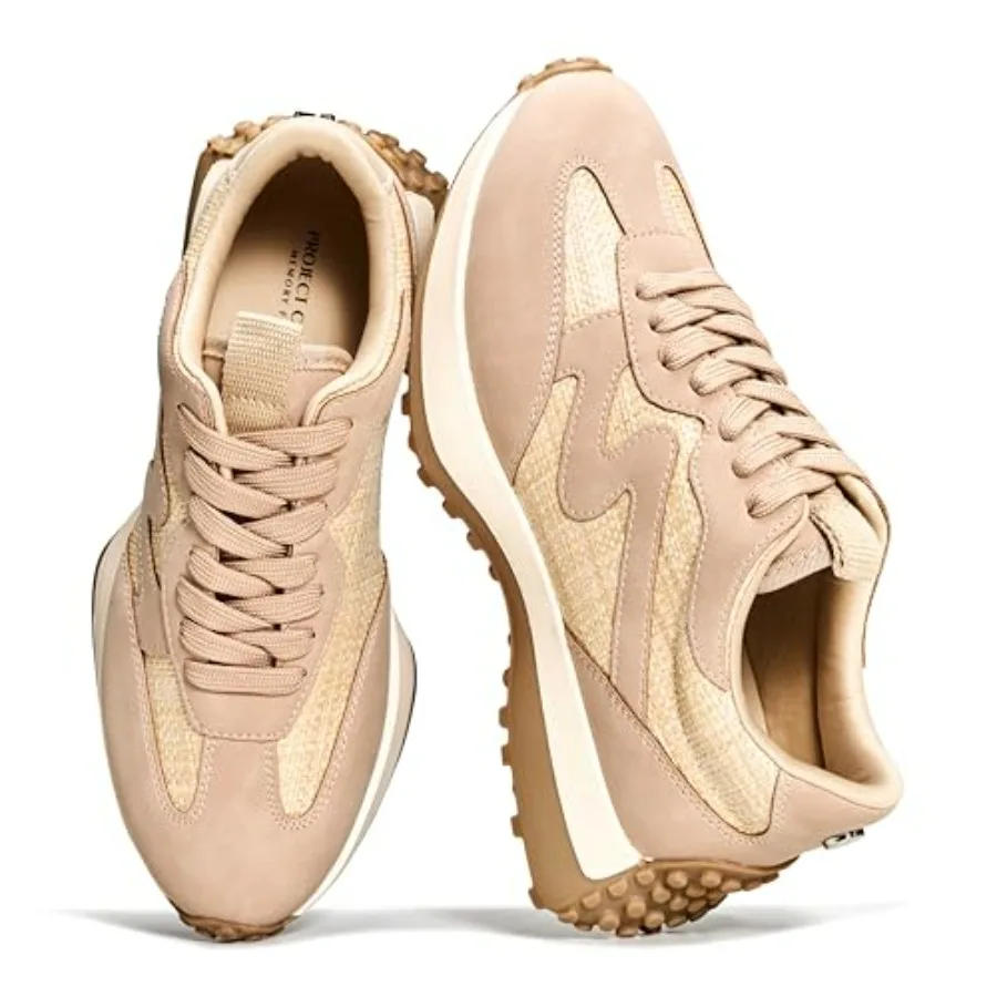

Trendy Fashion Sneakers for Women 202 - Memory Foam and Non-Slip Comfortable Casual Ladies Shoes for Womens Fashion Sneakers -