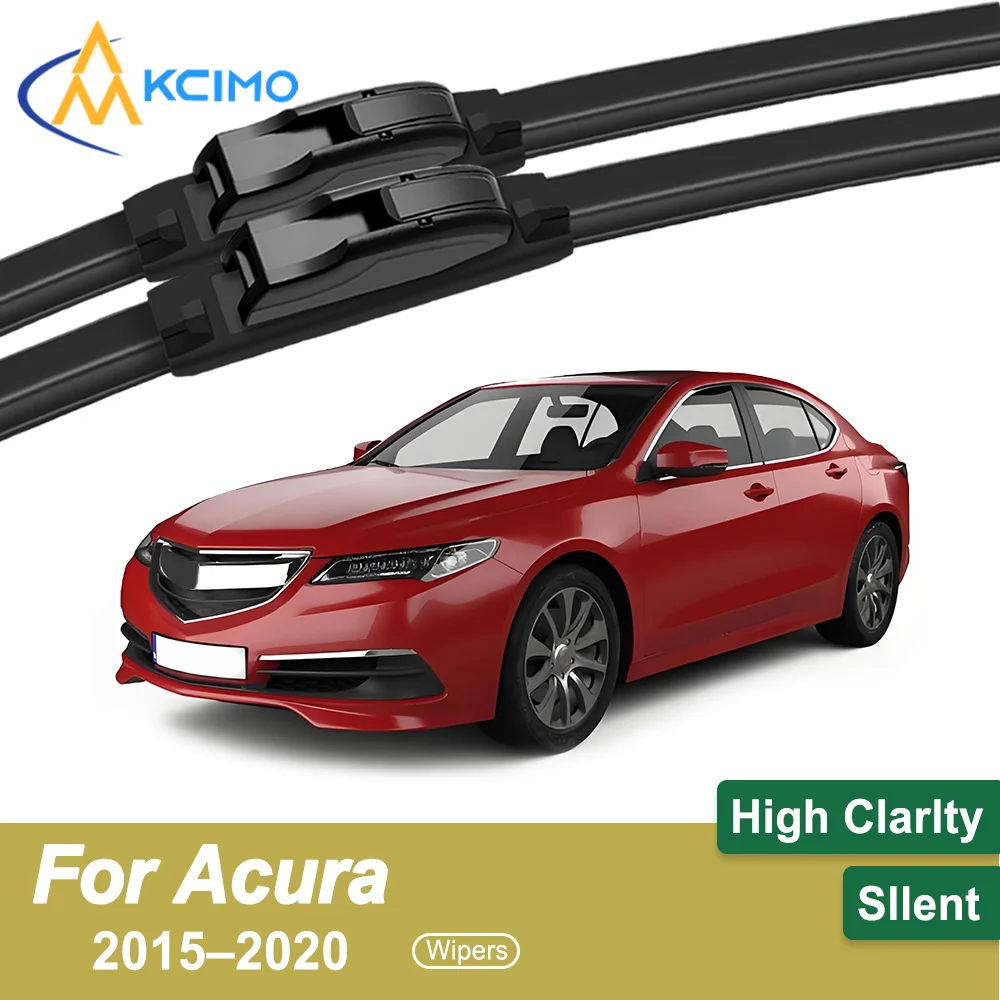 

2-Pack Superior Wiper Blades for Acura TLX UB1 UB2 UB3 UB4 2015–2020 All-Season Durable Quiet Wiping Uninterrupted Visibility
