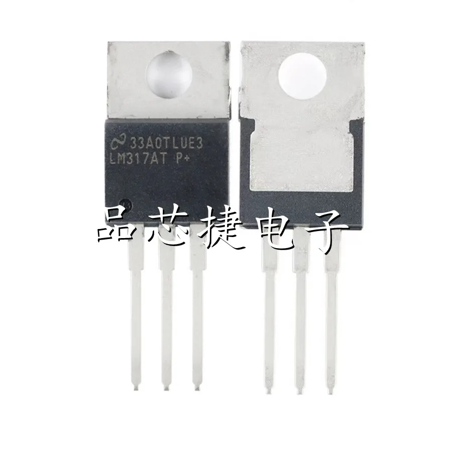 10pcs/Lot LM317AT/NOPB Marking LM317AT P+ TO-220 Adjustable Linear Voltage Regulator With High-Accuracy