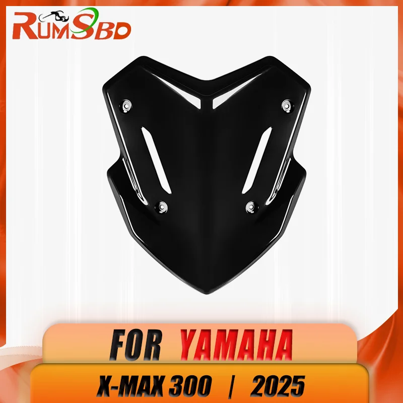 

For YAMAHA X-MAX300 XMAX300 Tech MAX/Tech MAX 2025 Motorcycle Front Windshield Deflector Sport Screen Fairing Fly Windscreen
