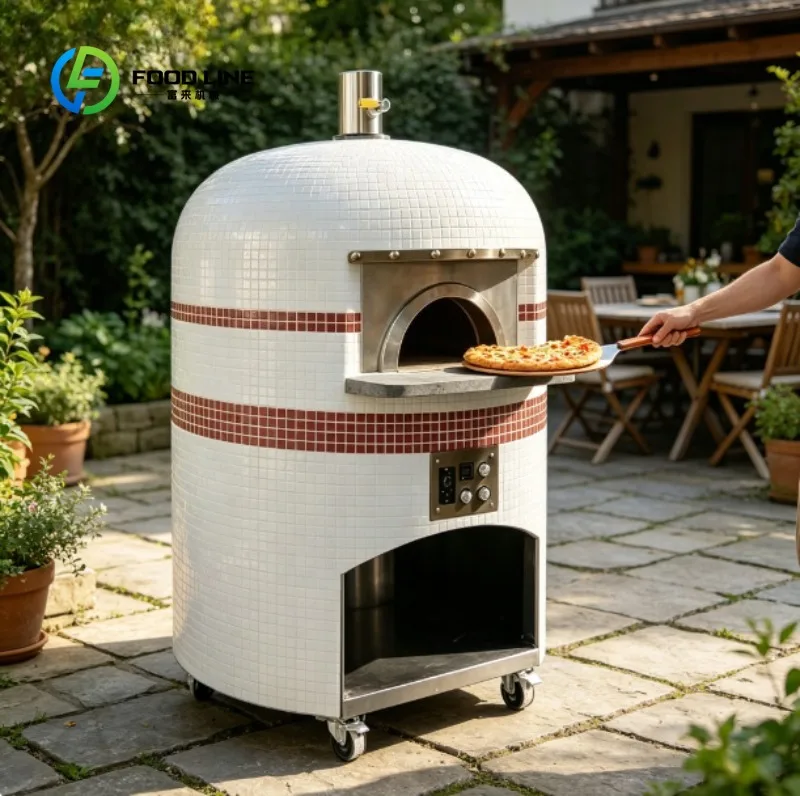 Commercial Grade Countertop Pizza Cooker for Restaurant Home Kitchen Baking Fresh Frozen Pizza Bread Pastry and Snacks