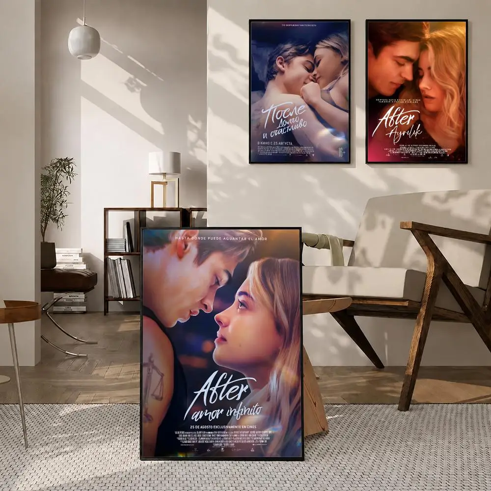Movie After Poster High-definition poster stickers, suitable for bedroom, living room, home decoration