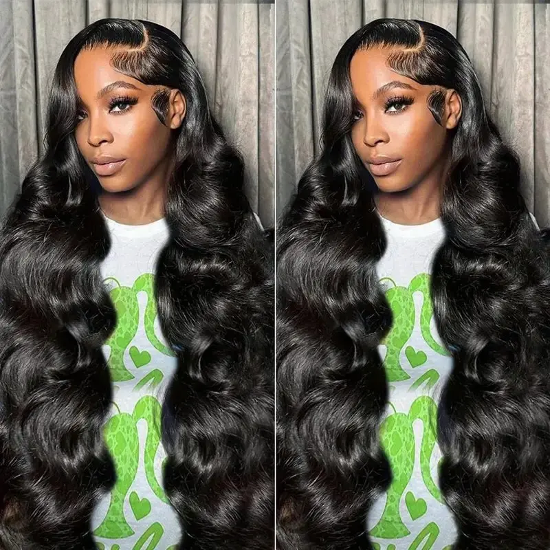 Rosabeauty HD 13X6 Transparent 5X5 Glueless Wig Body Wave Lace Frontal 13X4 Front Human Hair 250 Density