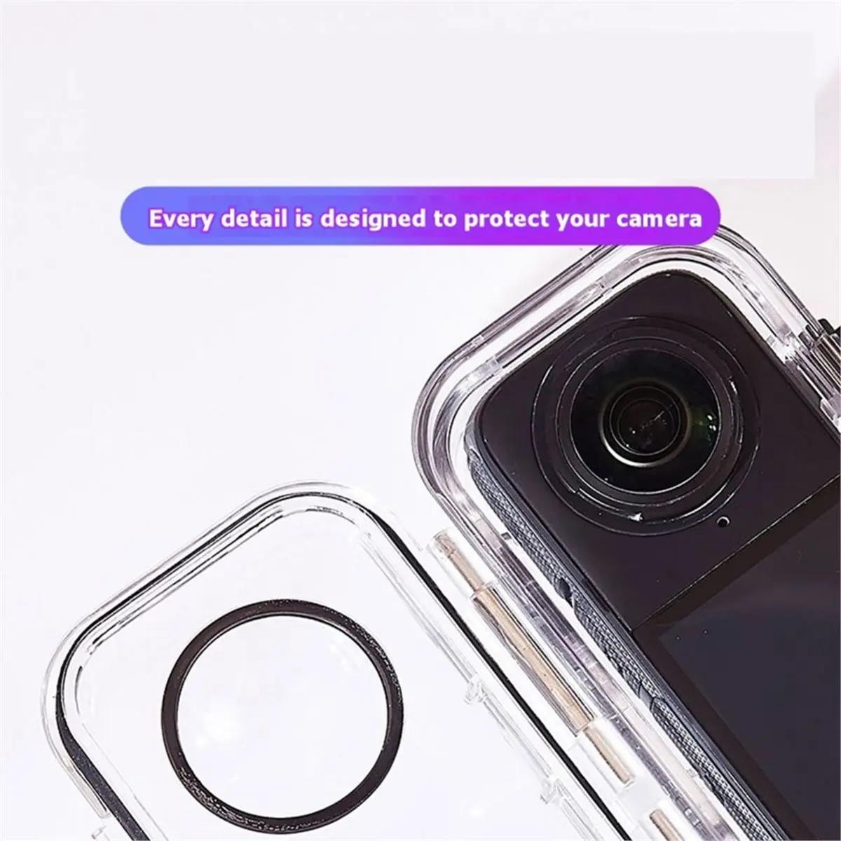 Dive Case for X5 60m Waterproof Housing Underwater Camera Protector Full Cover Diving Shell Glass