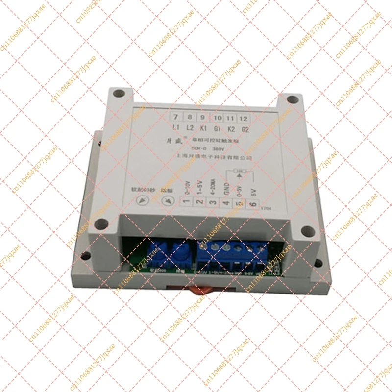 Single-Phase Phase-Shifting Thyristor Trigger Regulator Board, Compatible with 4-20MA 10K Bidirectional Potentiometer
