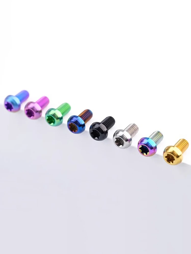 AliExpress GooBetter 1pc Titanium Bolt M3 M4 M5 M6 x 5 6 8 9 10 12 14 15 16 18 20 25 30 35mm Inner Plum Screw For Bicycle Accessories