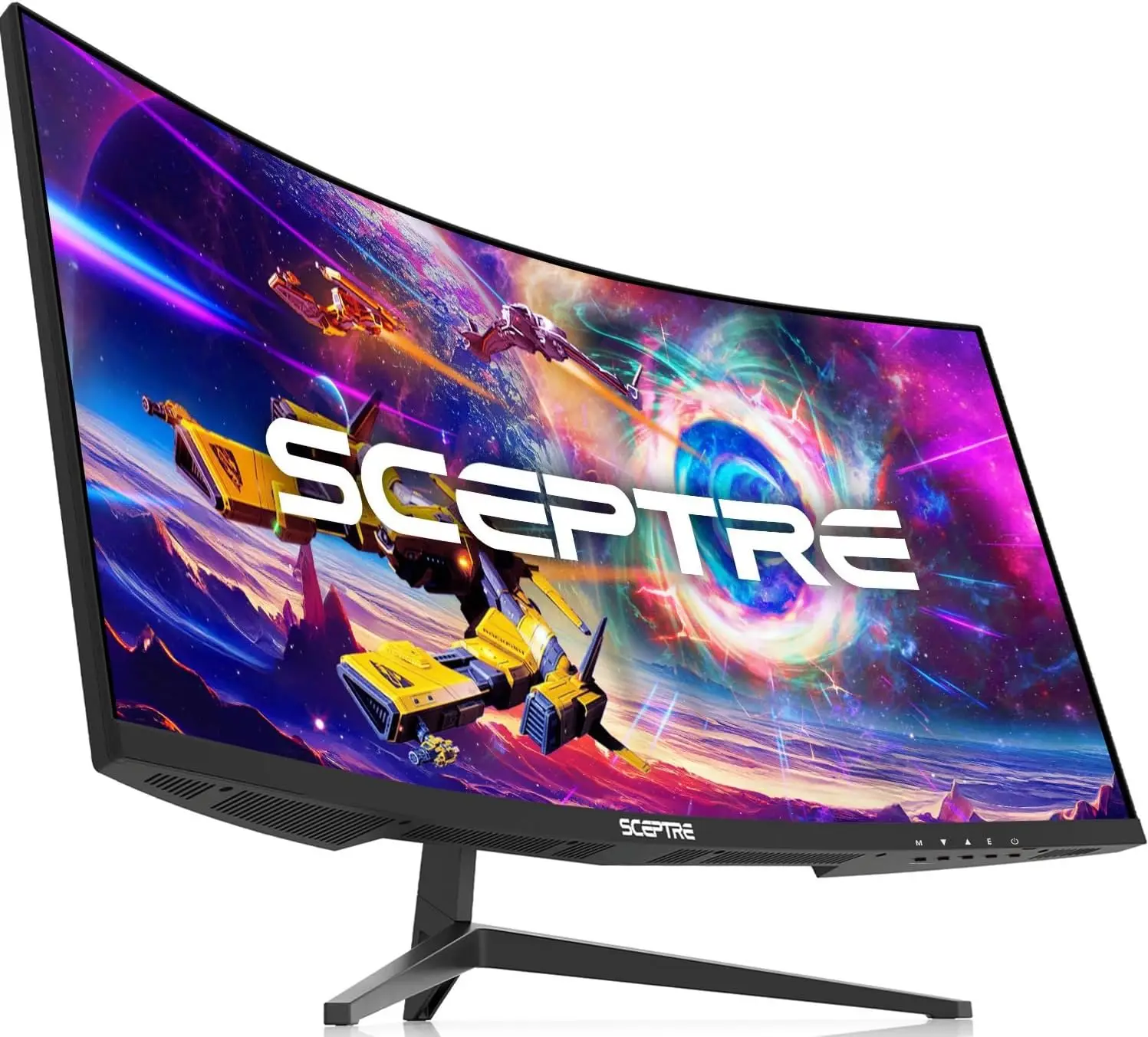 Sceptre 30-inch Curved Gaming Monitor 21:9 2560x1080 Ultra Wide/ Slim DisplayPort up to 200Hz Build-in Speakers, Metal Blac