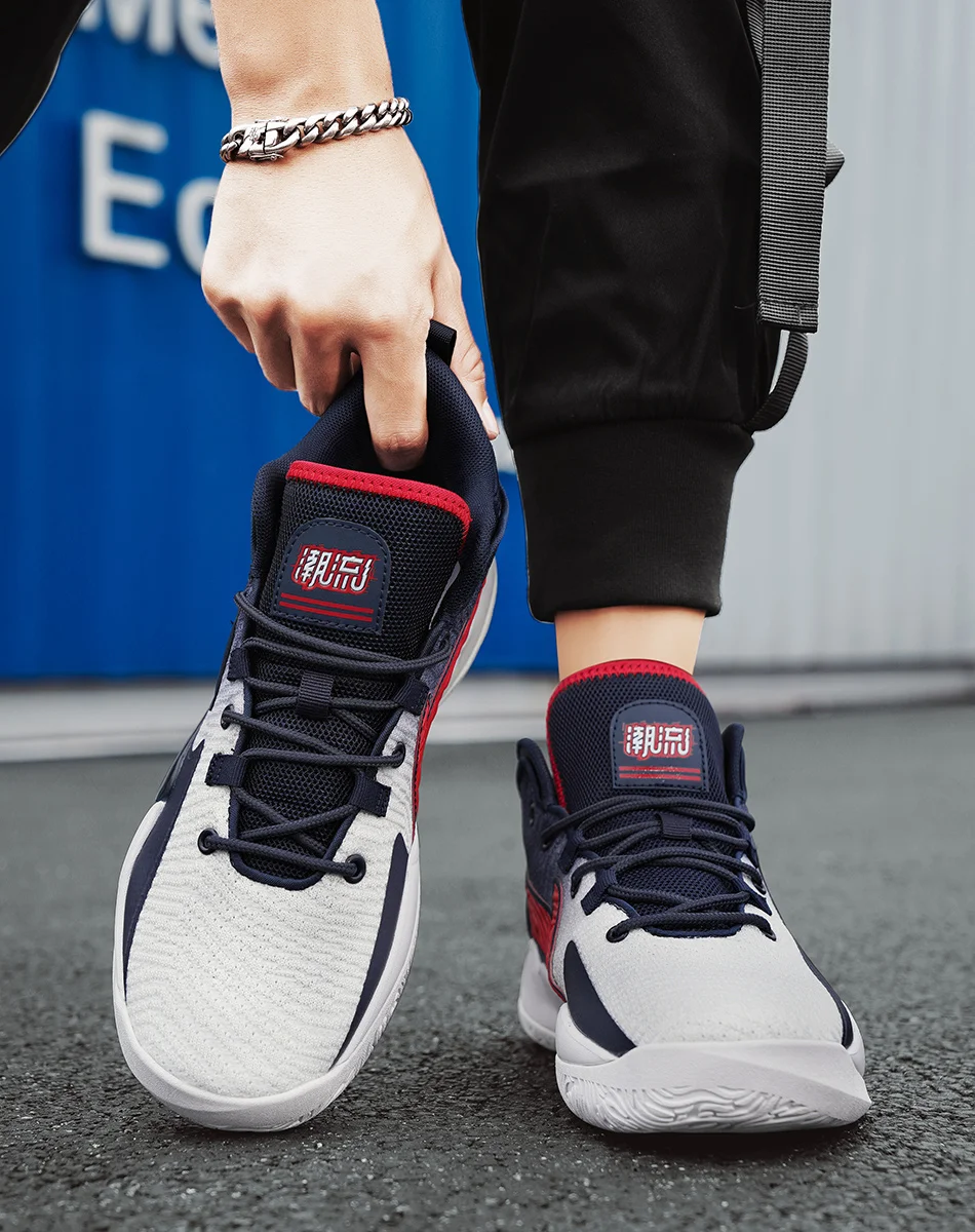 

Men's and women's sports shoes Air cushioning upper Lightweight running and basketball sports shoes Couples' sports shoes