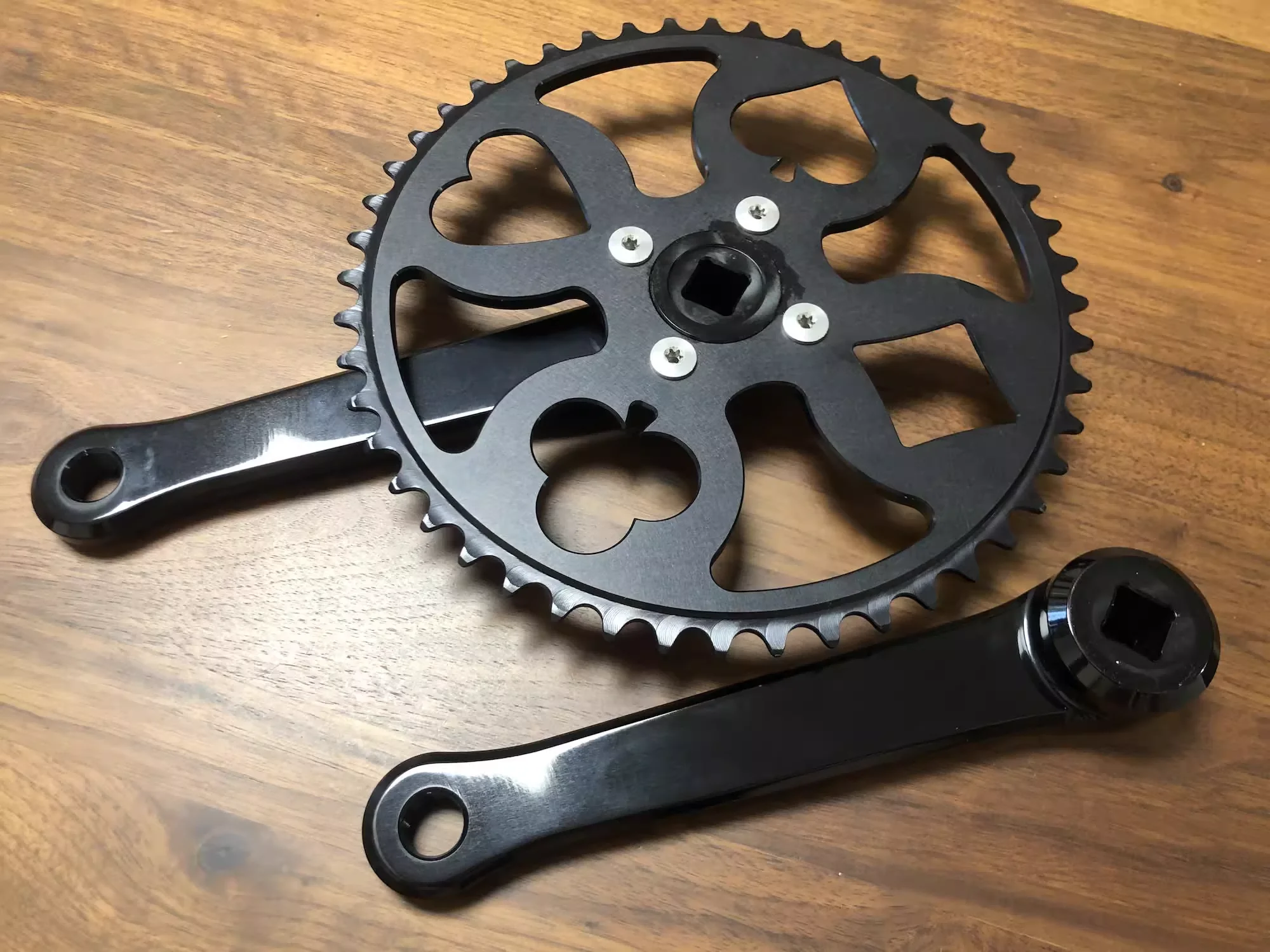 Poker Cranks Return to the ancients Chainrings 46T Limited and out of print