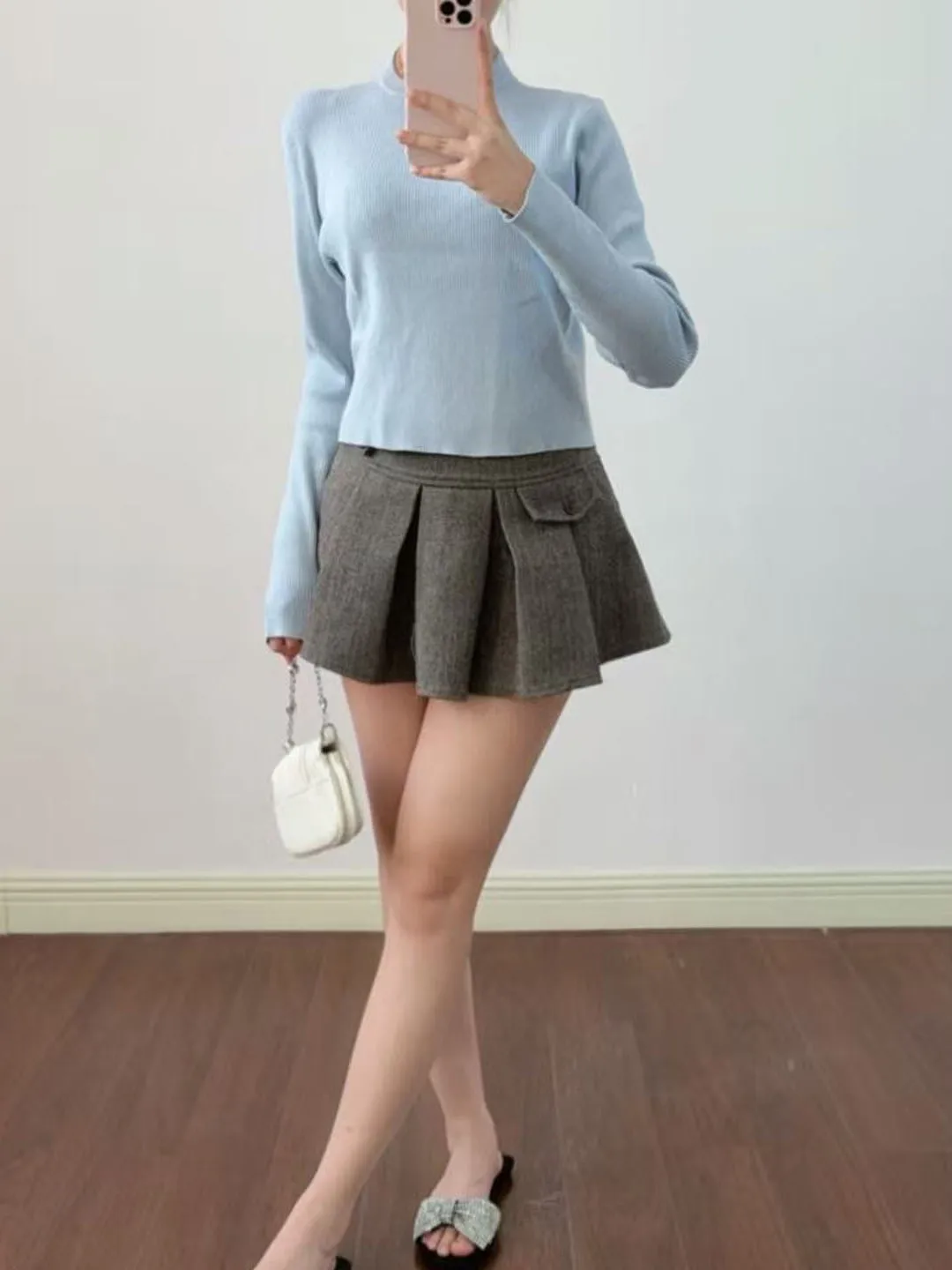 

Early Spring Knitted Long Sve round Ne Pullover Women's Top Knot Soft Breathable Fine Gauge Knitwear