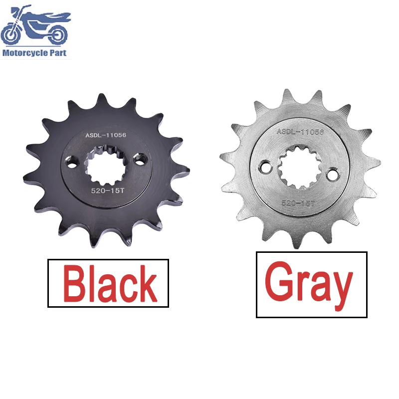 1PC 520-15T 520 15 Tooth 15T Drive Front Sprockets Gear For KT/M 390 Adventure 2020 390 Du/ke ABS 2013-2020 390RC 2014-2020 2019