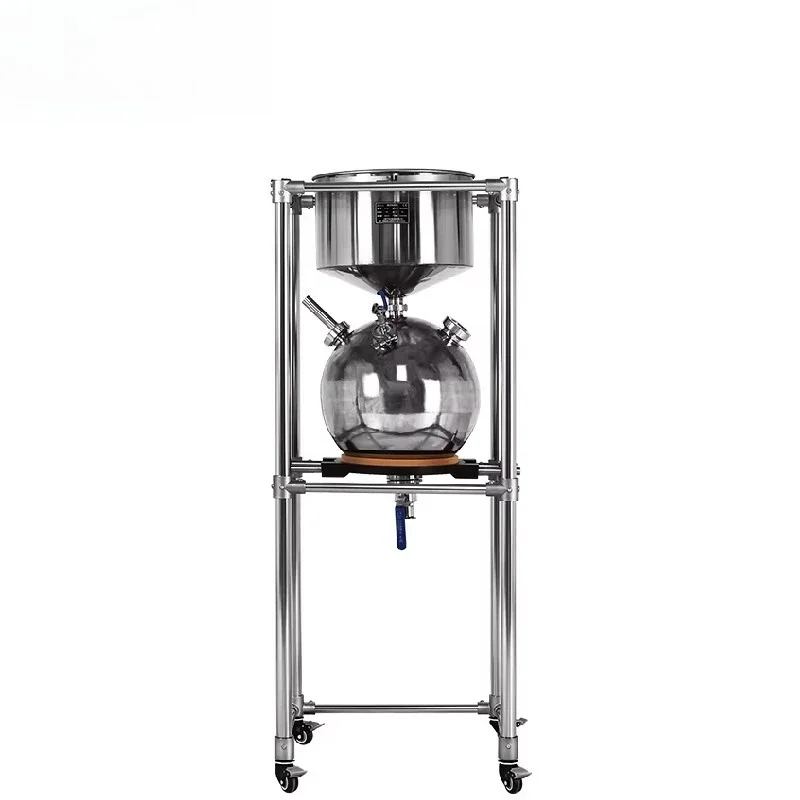 Acid-Base Resistant Stainless Steel Buchner Funnel with Negative Pressure for Solid-Liquid Separation Lab Vacuum Filter Device