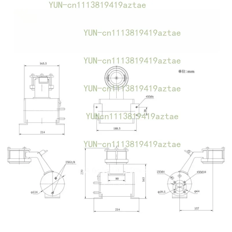 Applicable To Coffee Machine Saturated Extraction Boiler Steam Boiler Hot Mom Stainless Steel Suitable for 2.5L Steam Boilers