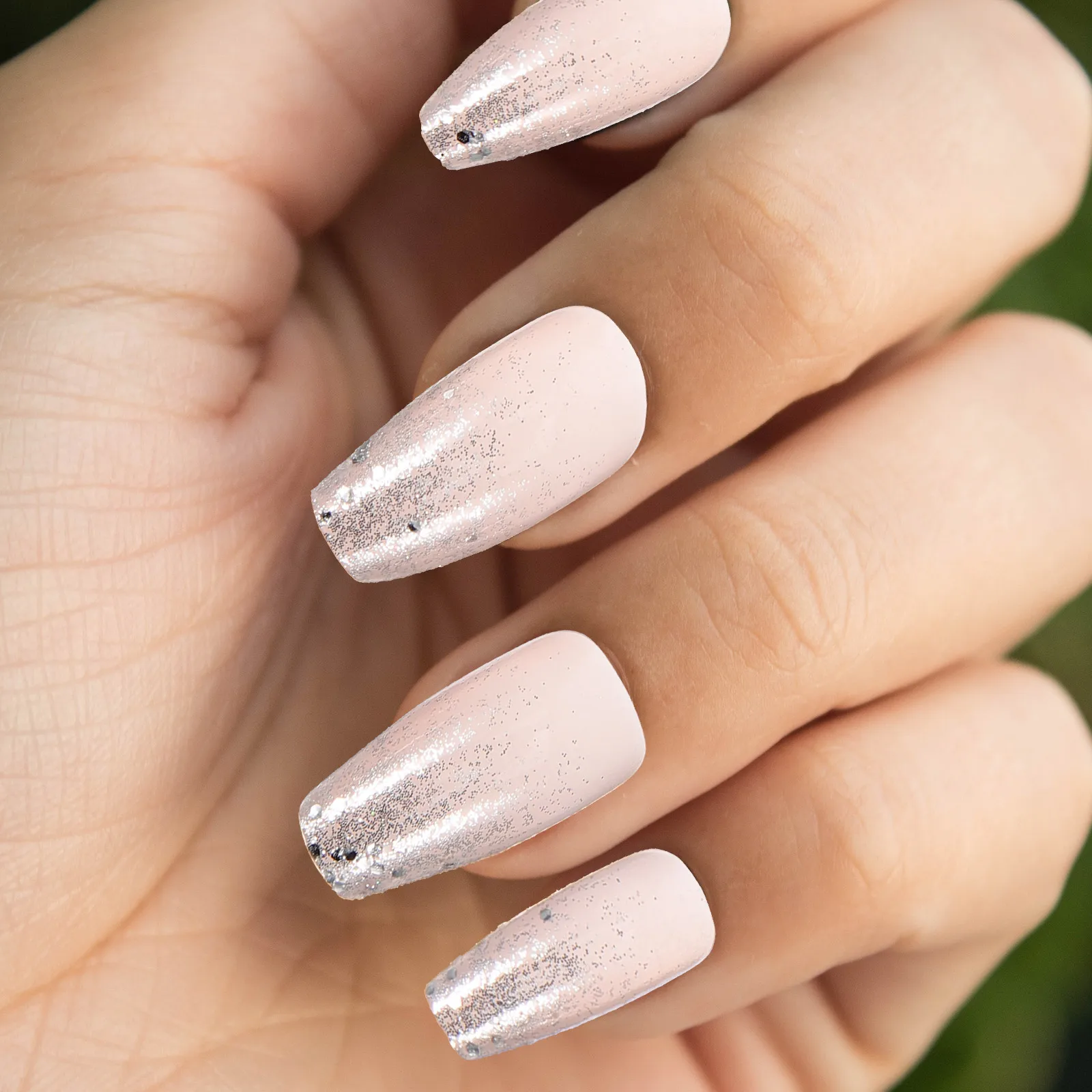 

24Pcs Press on Nails Women Glue on Nails False Nail Tips Manicure Supplies Sturdy Fake Fingernails for Stylish Nail Art