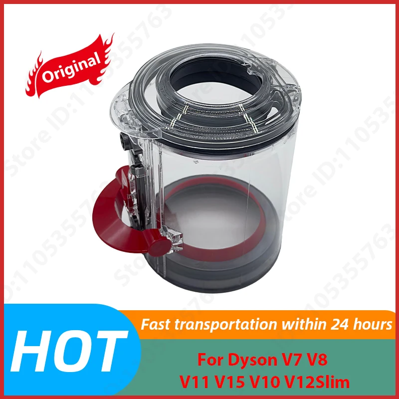 

For Dyson V7 V8 V11 V15 V10 V12Slim Vacuum Cleaner Canister Bin Dust Tank Sealing Ring And Base Lid Part