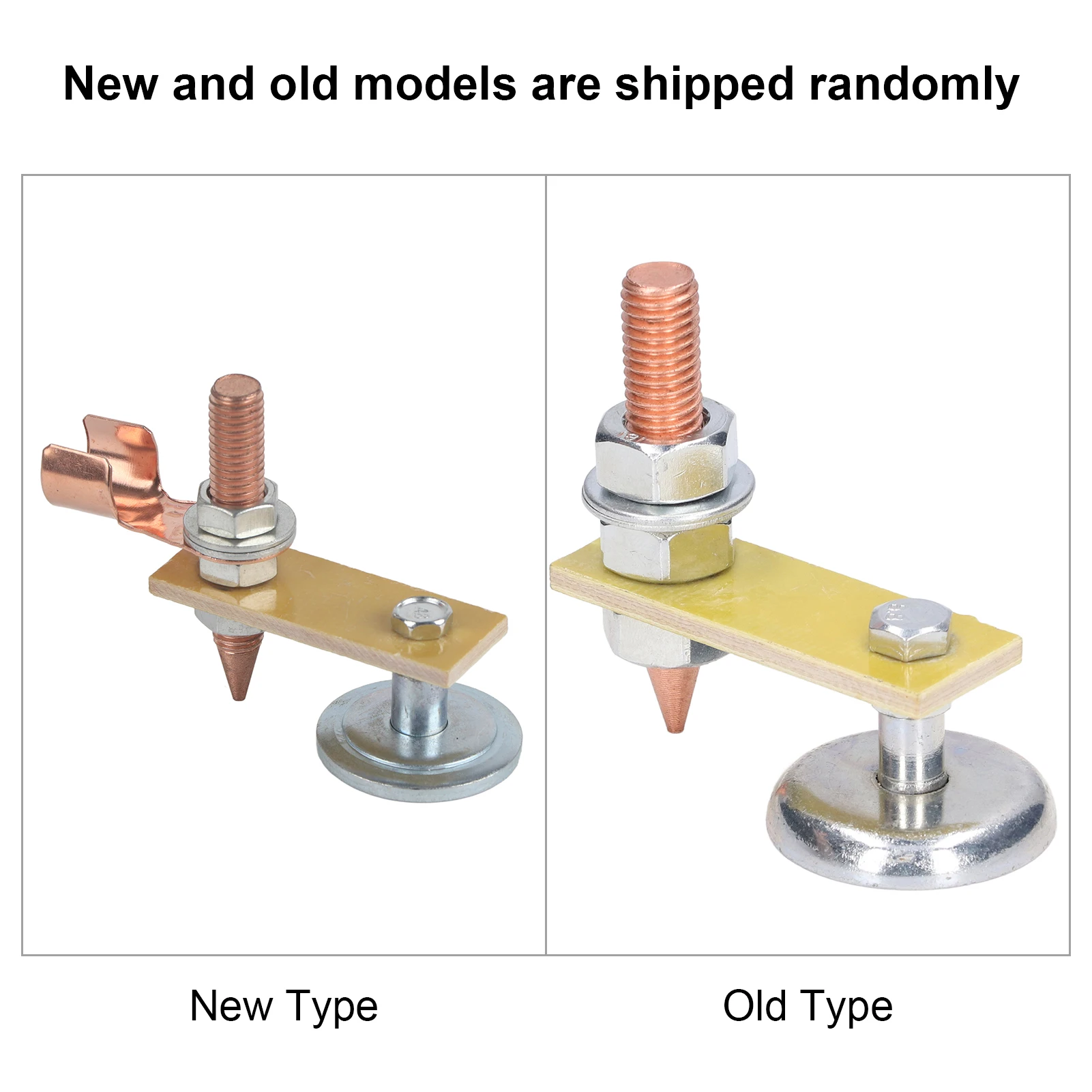 Magnetic Welding Support Clamp Adjustable Welding Support Ground Holder with Terminal Connector