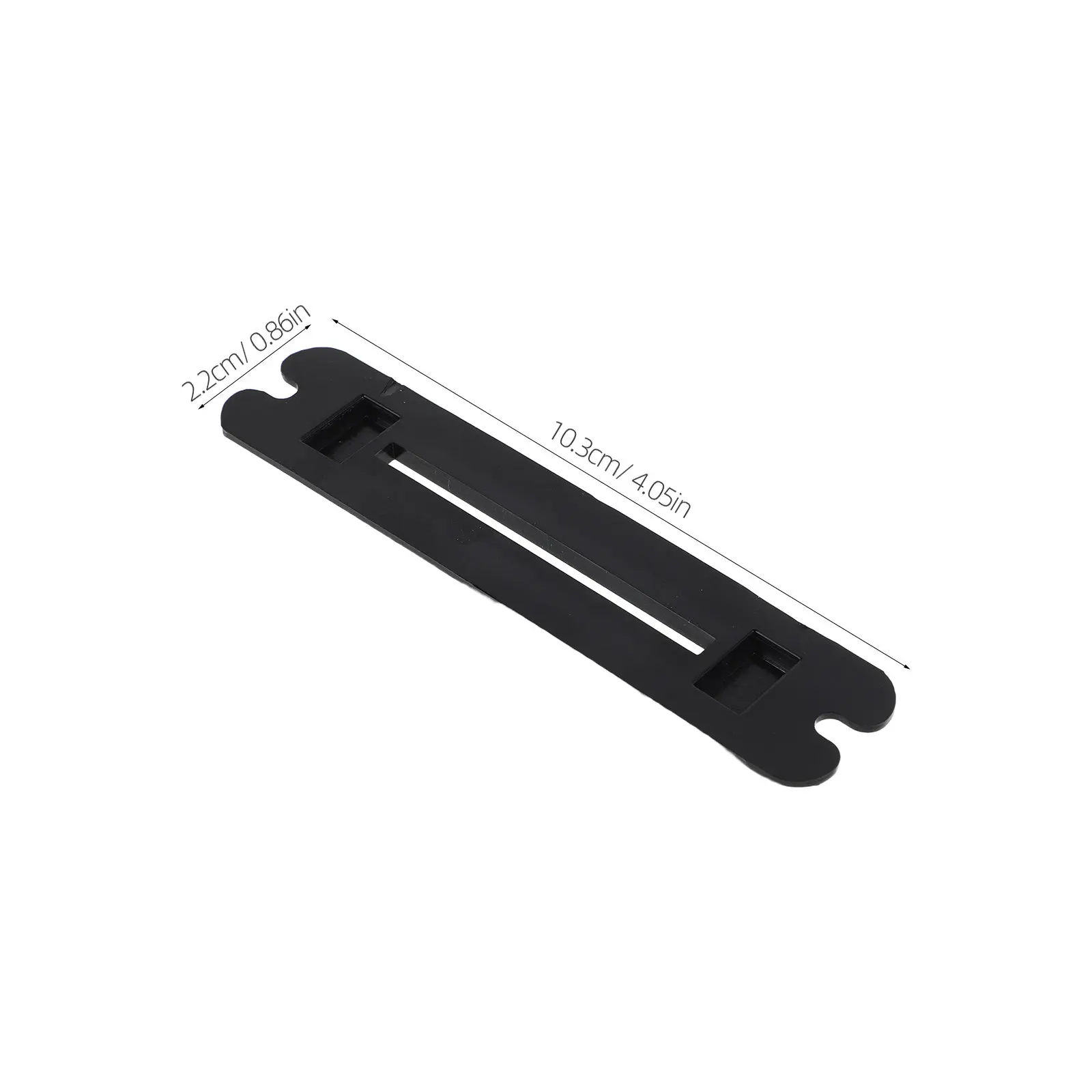 2Pcs Atm Card Exit Slot Anti-Swallowing Accessory 56Mm Opening Plastic Holder Replacement Part for Bank Card Terminal view 5