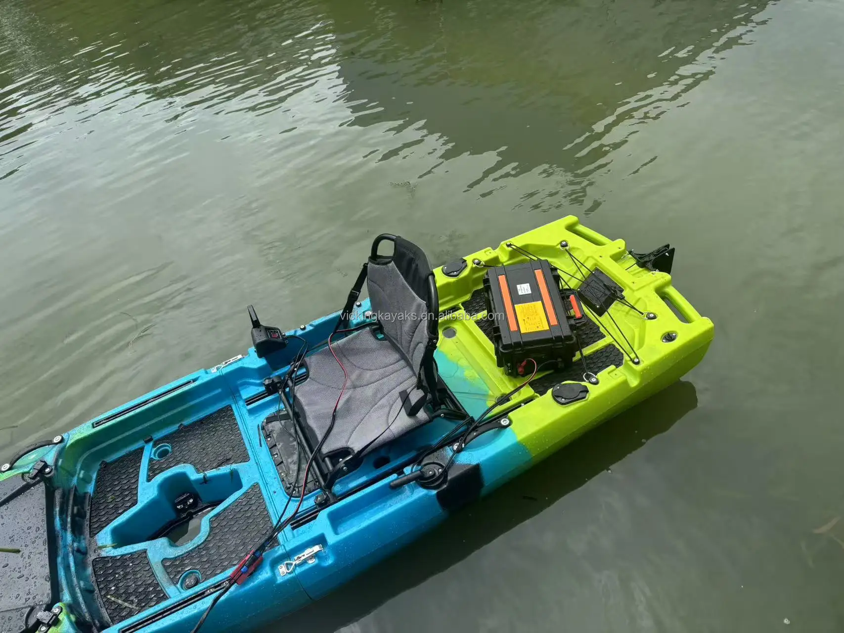 TLF Vicking 55LBS 65LBS 12V /24V Motor eléctrico de arrastre para Pedal de aleta Kayak de alta velocidad y fácil operación