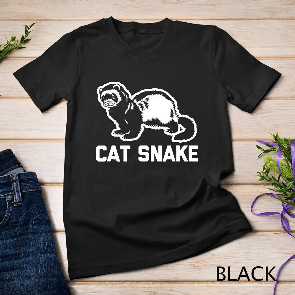 Funny Ferret Shirt Cat Snake T-Shirt funny saying animal Unisex T-shirt