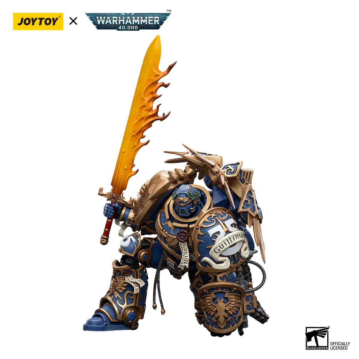 JOYTOY Warhammer 40,000 1/18 Figurki Akcji Ultramarines Primarch Roboute Guilliman Anime Model Militarny