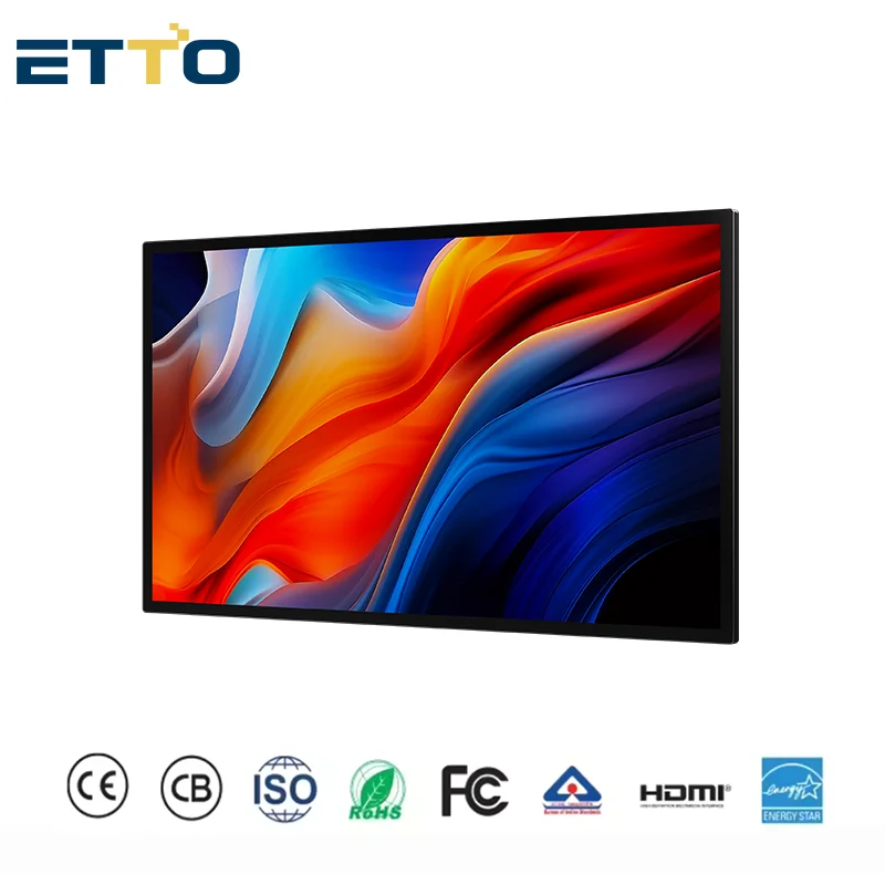 Customized Size OEM Floor Standing Led Commercial Advertising Display Screen High Brightness Digital Vertical Monitor