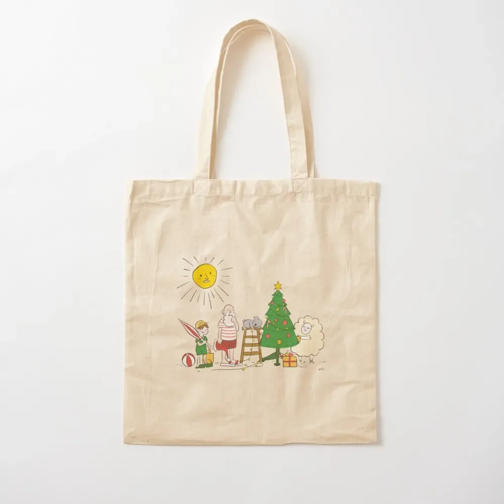 

Santa Claus's Christmas in Australia Summer Tote Bag Handbags Cloth bags Tote Bag