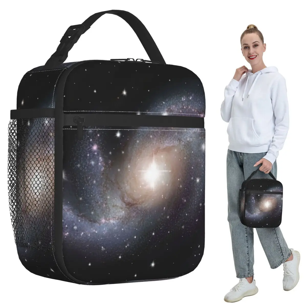 

Плащ Galaxy Universe Planets Изолированная сумка для обеда для детей Школьный холодильник Термальная коробка для еды Сумка Портативные ланч-боксы Контейнер